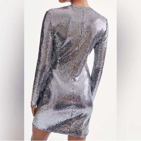 7 FOR ALL MANKIND Metallic Sparkle Dress - Picture 2 of 13